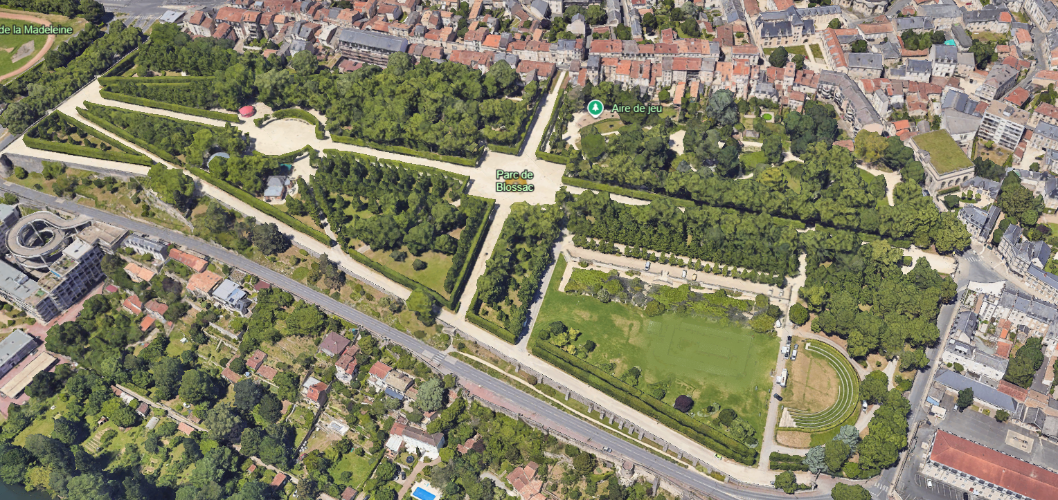 parc poitiers blossac